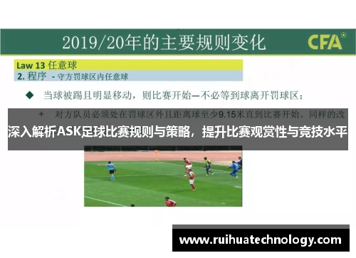 深入解析ASK足球比赛规则与策略，提升比赛观赏性与竞技水平